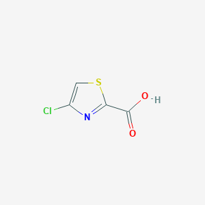 molecular formula C4H2ClNO2S B1376307 4-氯-1,3-噻唑-2-羧酸 CAS No. 1211521-70-8