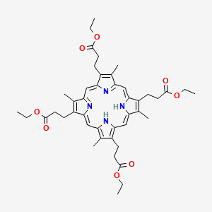 Tetraethyl 2,7,12,17-tetramethyl-21H,23H-porphine-3,8,13,18-tetrapropionate