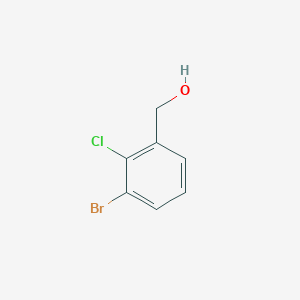 B1376318 (3-Bromo-2-chlorophenyl)methanol CAS No. 1261524-75-7