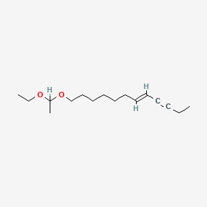 (E)-12-(1-Ethoxyethoxy)dodec-5-en-3-yne