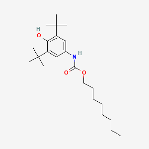 Octyl (3,5-bis(tert-butyl)-4-hydroxyphenyl)carbamate