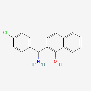 2-[Amino-(4-chloro-phenyl)-methyl]-naphthalen-1-OL