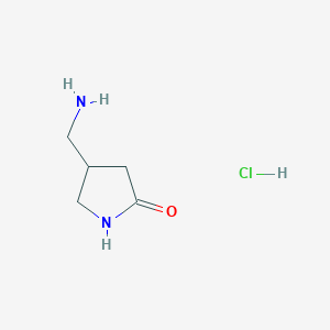 4-(Aminomethyl)pyrrolidin-2-one hydrochloride