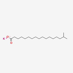 molecular formula C18H35KO2 B13763639 Potassium 16-methylheptadecanoate CAS No. 68413-46-7