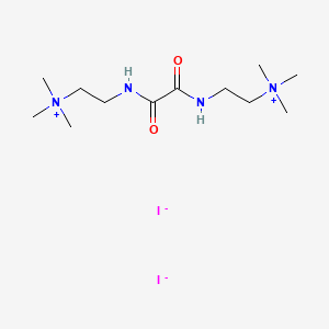 Ammonium, oxalylbis(iminoethylene)bis(trimethyl-, diiodide