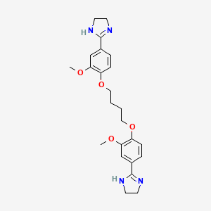 2,2'-(1,4-Butanediylbis(oxy(3-methoxy-4,1-phenylene)))bis(4,5-dihydro)-1H-imidazole