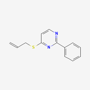 4-(Allylthio)-2-phenylpyrimidine