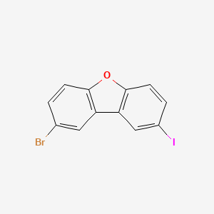 2-Bromo-8-iododibenzofuran