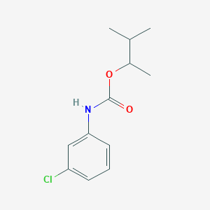 3-methylbutan-2-yl N-(3-chlorophenyl)carbamate