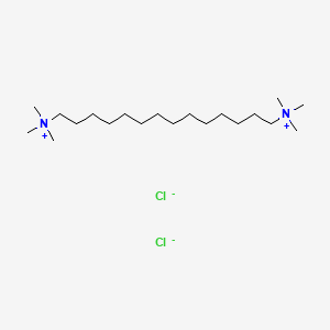 Hexamethyltetradecamethylene bisammonium chloride