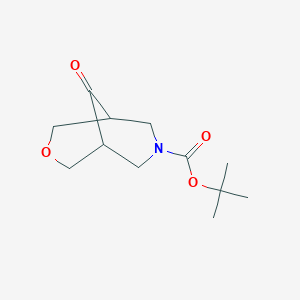 tert-Butyl 9-oxo-3-oxa-7-azabicyclo[3.3.1]nonane-7-carboxylate