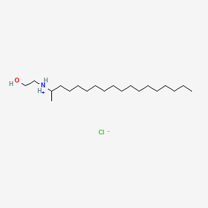 2-((1-Methylheptadecyl)amino)ethanol hydrochloride