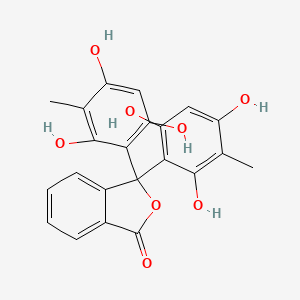 3,3-Bis(2,4,6-trihydroxy-3-methylphenyl)-2-benzofuran-1-one