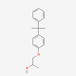 1-(p-(alpha,alpha-Dimethylbenzyl)phenoxy)propan-2-ol