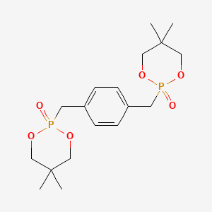 1,3,2-Dioxaphosphorinane, 2,2'-[1,4-phenylenebis(methylene)]bis[5,5-dimethyl-, 2,2'-dioxide