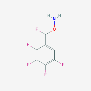 O-[fluoro-(2,3,4,5-tetrafluorophenyl)methyl]hydroxylamine