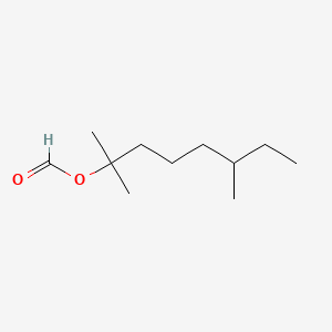 2,6-Dimethyloctan-2-yl formate