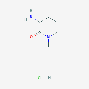3-Amino-1-methylpiperidin-2-one hydrochloride