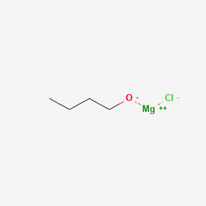 molecular formula C4H9ClMgO B13764249 Butoxychloromagnesium CAS No. 53394-84-6