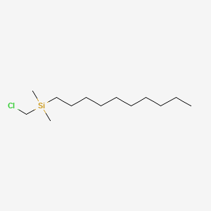 (Chloromethyl)decyldimethylsilane