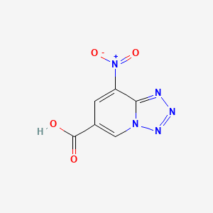 8-Nitrotetrazolo[1,5-a]pyridine-6-carboxylic acid