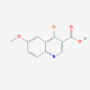 4-Bromo-6-methoxyquinoline-3-carboxylic acid