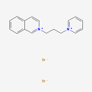 Isoquinolinium, 2-(3-(pyridinio)propyl)-, dibromide