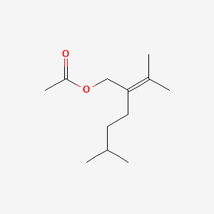 4-Hexen-1-ol, 5-methyl-2-(1-methylethylidene)-, acetate, dihydro deriv.