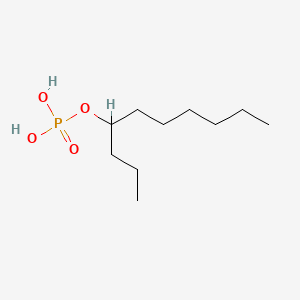 B13764644 1-Propylheptyl dihydrogen phosphate CAS No. 68110-00-9