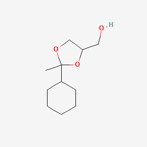 2-Cyclohexyl-2-methyl-1,3-dioxolane-4-methanol