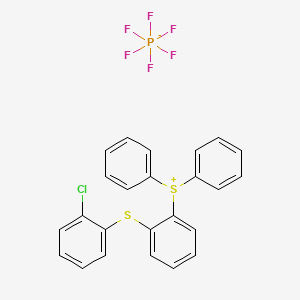 [[(Chlorophenyl)thio]phenyl]diphenylsulfonium hexafluorophosphate(1-)