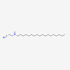 Propanenitrile, 3-(octadecylamino)-