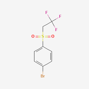 1-Bromo-4-((2,2,2-trifluoroethyl)sulfonyl)benzene