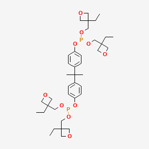 Isopropylidenedi-P-phenylenebis[bis[(3-ethyl-3-oxetanyl)methyl]phosphine]