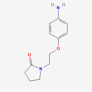 1-(2-(4-Aminophenoxy)ethyl)pyrrolidin-2-one