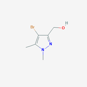 (4-Bromo-1,5-dimethyl-1h-pyrazol-3-yl)methanol