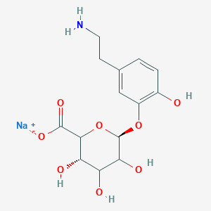 Dopamine 3-beta-D-glucuronide sodium salt