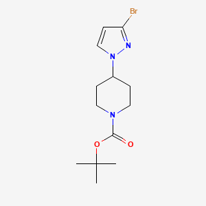 tert-butyl 4-(3-bromo-1H-pyrazol-1-yl)piperidine-1-carboxylate