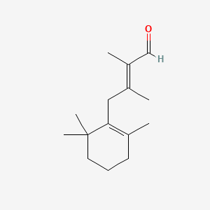 2,3-Dimethyl-4-(2,6,6-trimethyl-1-cyclohexen-1-yl)-2-butenal