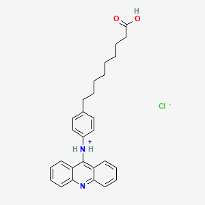 9-(p-(9-Acridinylamino)phenyl)nonanoic acid hydrochloride