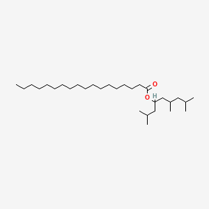 3,5-Dimethyl-1-(2-methylpropyl)hexyl stearate