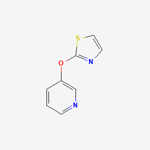 3-(1,3-Thiazol-2-yloxy)pyridine