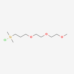 2,5,8-Trioxa-12-silatridecane, 12-chloro-12-methyl-