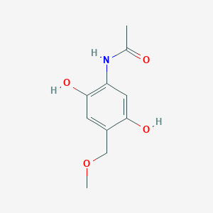 N-[2,5-dihydroxy-4-(methoxymethyl)phenyl]acetamide