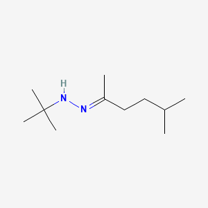 5-Methylhexan-2-one tert-butylhydrazone