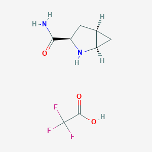 (1R,3R,5R)-2-Azabicyclo[3.1.0]hexane-3-carboxamide 2,2,2-trifluoroacetate