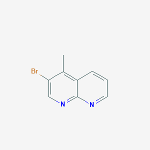 3-Bromo-4-methyl-1,8-naphthyridine