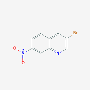 molecular formula C9H5BrN2O2 B1376527 3-Bromo-7-nitroquinoline CAS No. 1354221-07-0