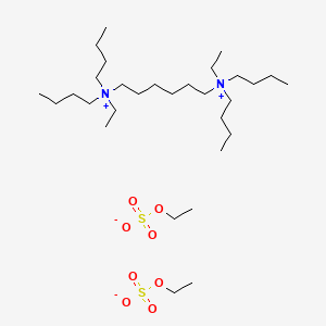 1,6-Hexanediaminium, N,N,N',N'-tetrabutyl-N,N'-diethyl-, bis(ethyl sulfate)