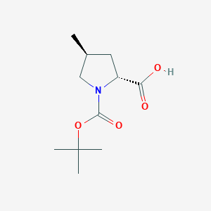 (2R,4S)-1-Boc-4-methylpyrrolidine-2-carboxylic acid